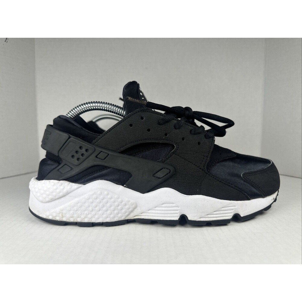 Nike Air Huarache Shoes Black White Womens Size 10.5 Running Sneakers 634835-006